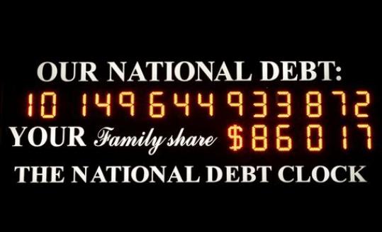 national debt clock lookalike